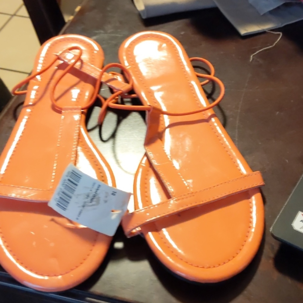 Mix It Starburst Orange Sandles